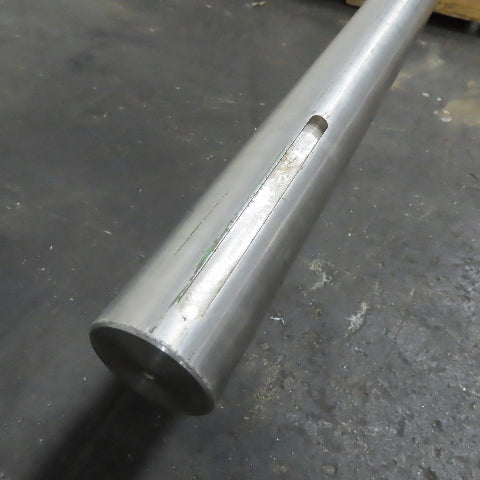 2" Stainless Steel Impeller Fan Mixer Solid Bar Shaft 3/8" x 5" Keyed 99" OAL