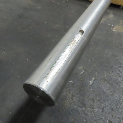 2" Stainless Steel Impeller Fan Mixer Solid Bar Shaft 3/8" x 5" Keyed 99" OAL