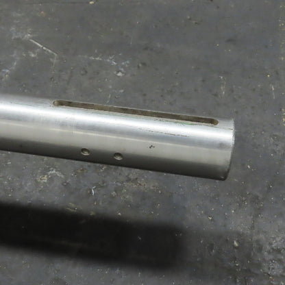 2" Stainless Steel Impeller Fan Mixer Solid Bar Shaft 3/8" x 5" Keyed 99" OAL