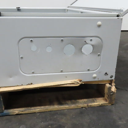 Rittal 47" x 39" x 11" Double Door Electrical Cabinet Enclosure W/ Back Plate