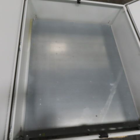 Rittal 47" x 39" x 11" Double Door Electrical Cabinet Enclosure W/ Back Plate