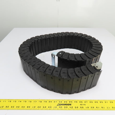 igus 68.2.150 64" Long Cable Carrier Drag Chain 4-1/2" x 1-3/4" ID
