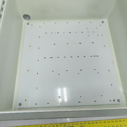 Hoffman A303012LP 30" x 30" x 12" Electrical Enclosure W/ Backplate