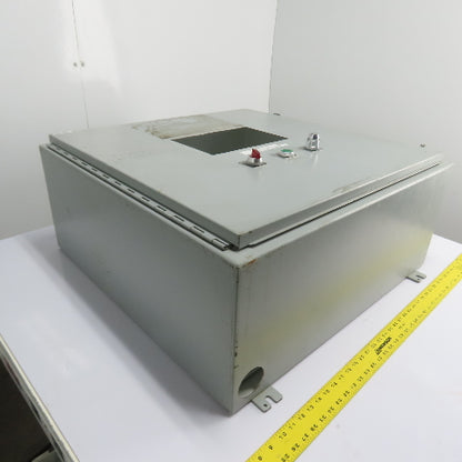 Hoffman A303012LP 30" x 30" x 12" Electrical Enclosure W/ Backplate