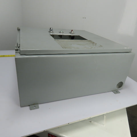 Hoffman A303012LP 30" x 30" x 12" Electrical Enclosure W/ Backplate