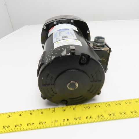 Dayton 6Z407B 1/4HP DC Gearmotor 90V 14RPM 130.8:1 Ratio 48Y Frame