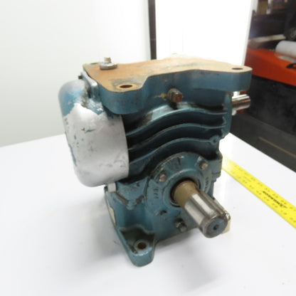 Morse Borg Warner 4CRW 10:1 Ratio Gear Speed Reducer 175RPM Out 10.08HP
