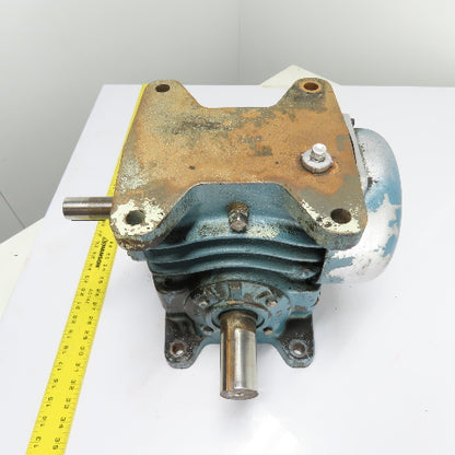 Morse Borg Warner 4CRW 10:1 Ratio Gear Speed Reducer 175RPM Out 10.08HP