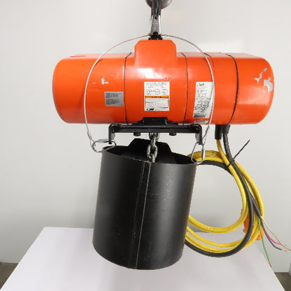 CM Lodestar Model RRS 2Ton 4000LB Electric Chain Hoist 20'Lift 16FPM 230/460 3Ph