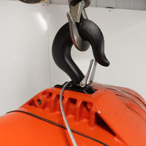 CM Lodestar Model RRS 2Ton 4000LB Electric Chain Hoist 20'Lift 16FPM 230/460 3Ph