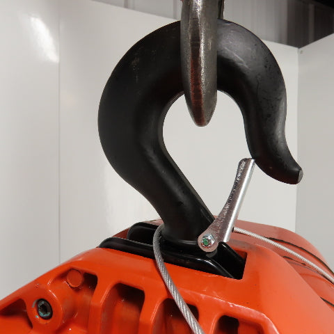 CM Lodestar Model RRS 2Ton 4000LB Electric Chain Hoist 20'Lift 16FPM 230/460 3Ph