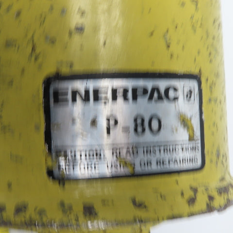 Enerpac P-80 Two-Speed Hydraulic Hand Pump 10,000 PSI