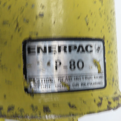 Enerpac P-80 Two-Speed Hydraulic Hand Pump 10,000 PSI