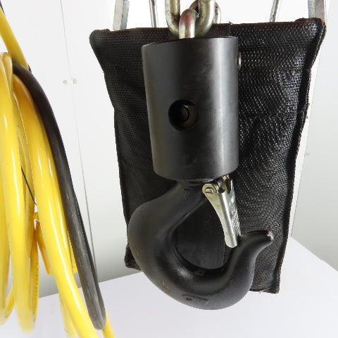 CM Lodestar Model RRS 2Ton 4000LB Electric Chain Hoist 20'Lift 16FPM 230/460 3Ph