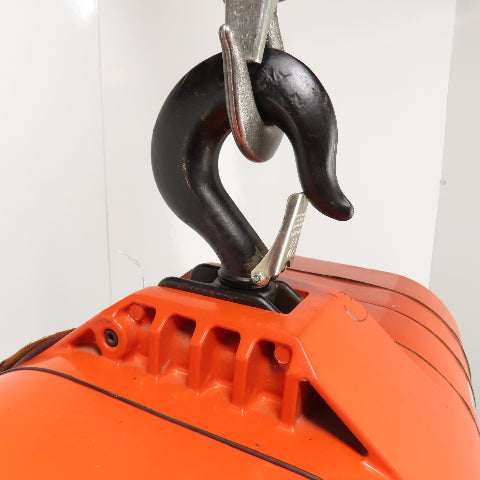 CM Lodestar Model RRS 2Ton 4000LB Electric Chain Hoist 20'Lift 16FPM 230/460 3Ph