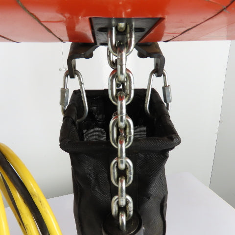 CM Lodestar Model RRS 2Ton 4000LB Electric Chain Hoist 20'Lift 16FPM 230/460 3Ph
