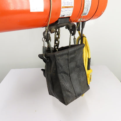 CM Lodestar Model RRS 2Ton 4000LB Electric Chain Hoist 20'Lift 16FPM 230/460 3Ph