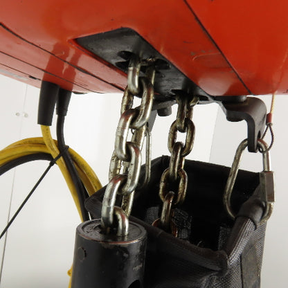 CM Lodestar Model RRS 2Ton 4000LB Electric Chain Hoist 20'Lift 16FPM 230/460 3Ph