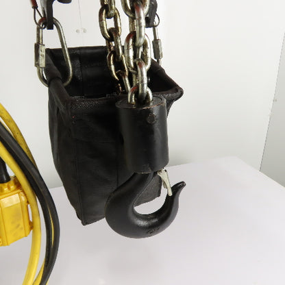 CM Lodestar Model RRS 2Ton 4000LB Electric Chain Hoist 20'Lift 16FPM 230/460 3Ph