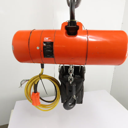 CM Lodestar Model RRS 2Ton 4000LB Electric Chain Hoist 20'Lift 16FPM 230/460 3Ph