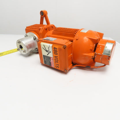 Bauer SG3-15/DPK9122-241K-SG Right Angle Gearmotor 400V 20.5/126RPM 22.67 Ratio