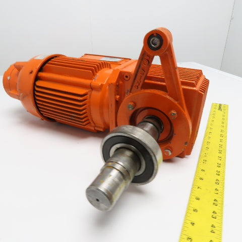 Bauer SG3-15/DPK9122-241K-SG Right Angle Gearmotor 400V 20.5/126RPM 22.67 Ratio