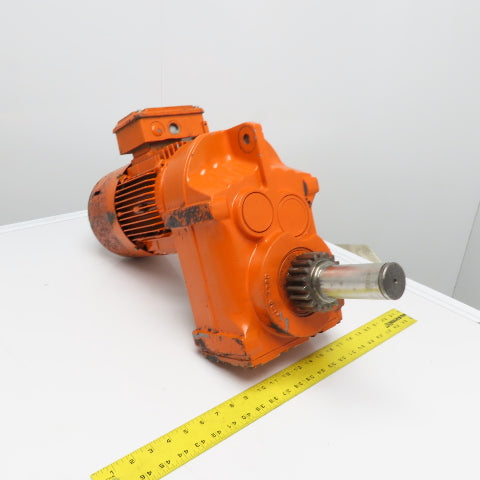 SEW-Eurodrive DFT90S4BMG2HR 1.5HP AC Brake Gearmotor 230/460V 34:1 Ratio 51RPM