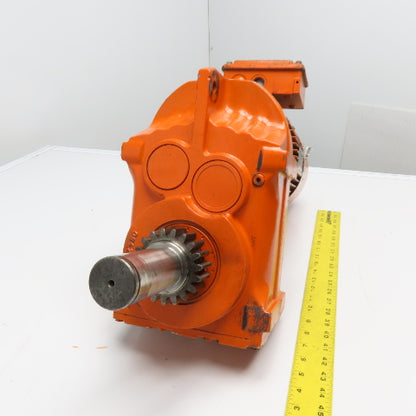 SEW-Eurodrive DFT90S4BMG2HR 1.5HP AC Brake Gearmotor 230/460V 34:1 Ratio 51RPM