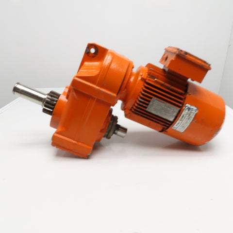 SEW-Eurodrive DFT90S4BMG2HR 1.5HP AC Brake Gearmotor 230/460V 34:1 Ratio 51RPM
