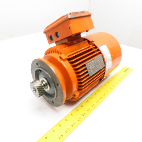 SEW-Eurodrive DFT90S4BMG2HR 1.5HP AC Brake Motor 230/460V 1720RPM
