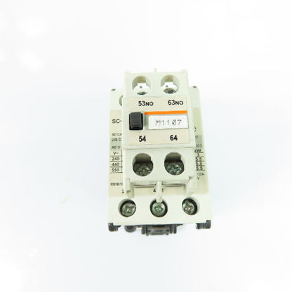 Fuji Electric SC-E03 Magnetic Contactor 110/120V Coil 20A 600V 3Ph W/ SZ-A20/T