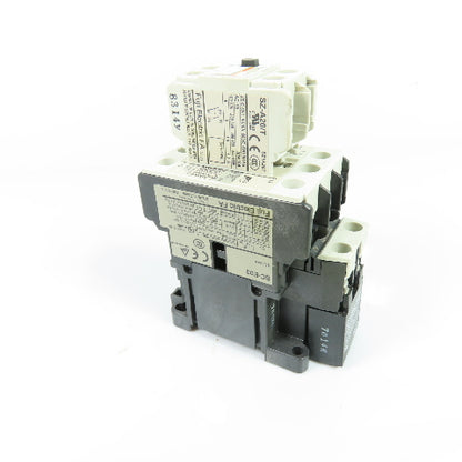 Fuji Electric SC-E03 Magnetic Contactor 110/120V Coil 20A 600V 3Ph W/ SZ-A20/T