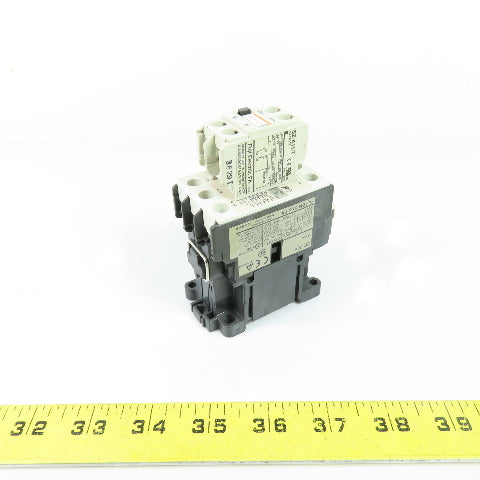 Fuji Electric SC-E04 Magnetic Contactor 110/120V Coil 25A 600V 3Ph W/ SZ-A11/T
