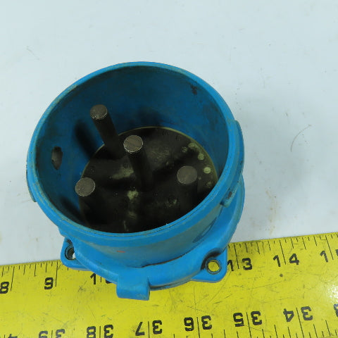 Meltric 33-68043 DS Switch Rated Inlet Plug 60A 480V 3Ph 20HP