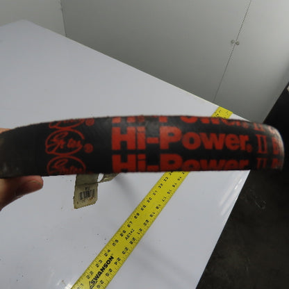 Gates B112 Hi-Power II V-Belt 21/32" x 115" Long