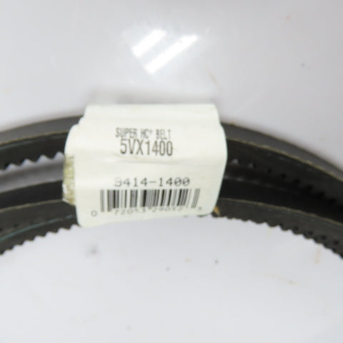Gates 5VX1400 Super HC Vextra Cogged V-Belt 5/8" x 140"