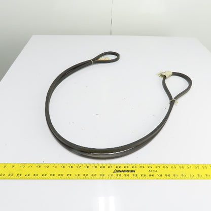 Gates B133 Hi-Power II V-Belt 21/32" x 136"