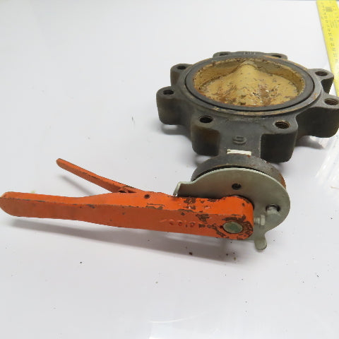 Mueller Steam 66M-ANI-6-1 6" Butterfly Valve Lug Mount 200PSI