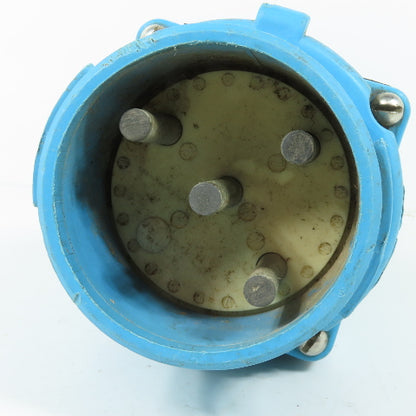 Meltric DS60A Switch Rated Inlet Male Plug 60A 480V 3Ph 20HP
