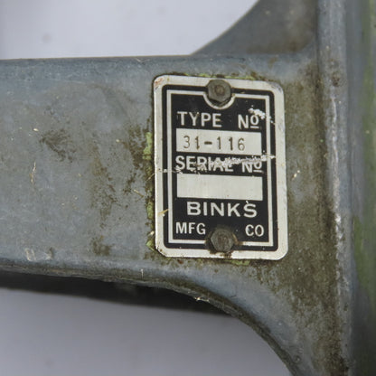 Binks 31-116 Pneumatic Paint Agitator Mixer W/ Clamp Assembly
