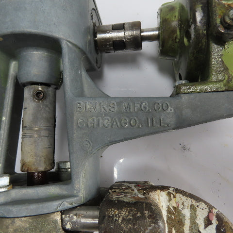 Binks 31-116 Pneumatic Paint Agitator Mixer W/ Clamp Assembly