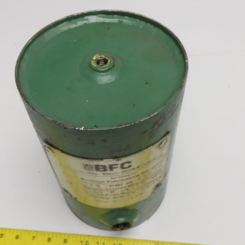 Buckeye Fabricating Company 1-1/2 Gallon Pressure Vessel Tank 125 PSI at 650°F