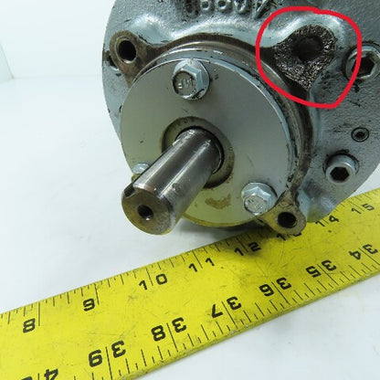 Gast Hydraulic Motor 3/4" Shaft 1/2" NPT