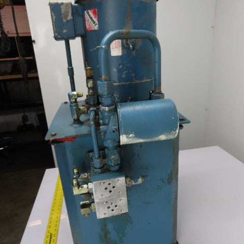Motion Industries MI147022A 15-Gallon Hydraulic Power Unit 7.5 HP 230/460V 5GPM