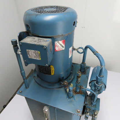 Motion Industries MI147022A 15-Gallon Hydraulic Power Unit 7.5 HP 230/460V 5GPM