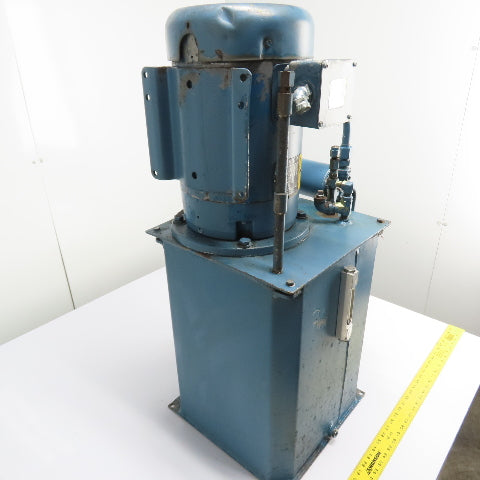 Motion Industries MI147022A 15-Gallon Hydraulic Power Unit 7.5 HP 230/460V 5GPM