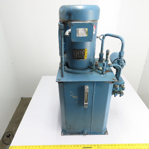 Motion Industries MI147022A 15-Gallon Hydraulic Power Unit 7.5 HP 230/460V 5GPM