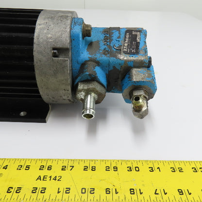 Vickers V10 1S3S 11C20 L 125 Vane Pump w/ Electric Motor 36/48V 0.95kW