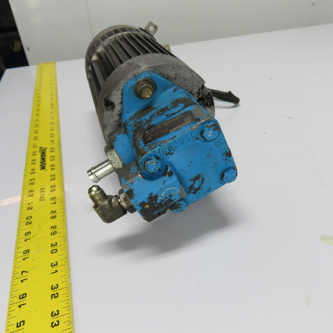 Vickers V10 1S3S 11C20 L 125 Vane Pump w/ Electric Motor 36/48V 0.95kW