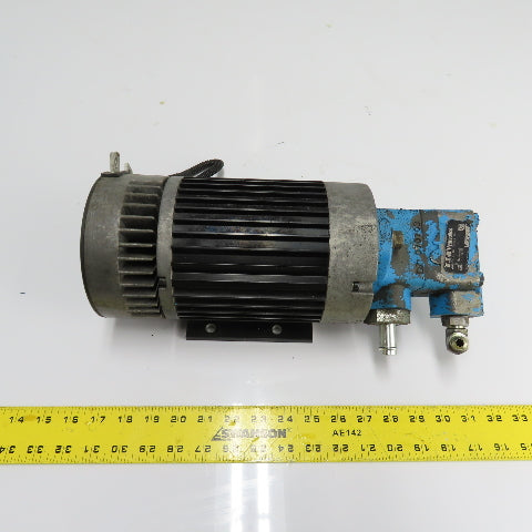 Vickers V10 1S3S 11C20 L 125 Vane Pump w/ Electric Motor 36/48V 0.95kW